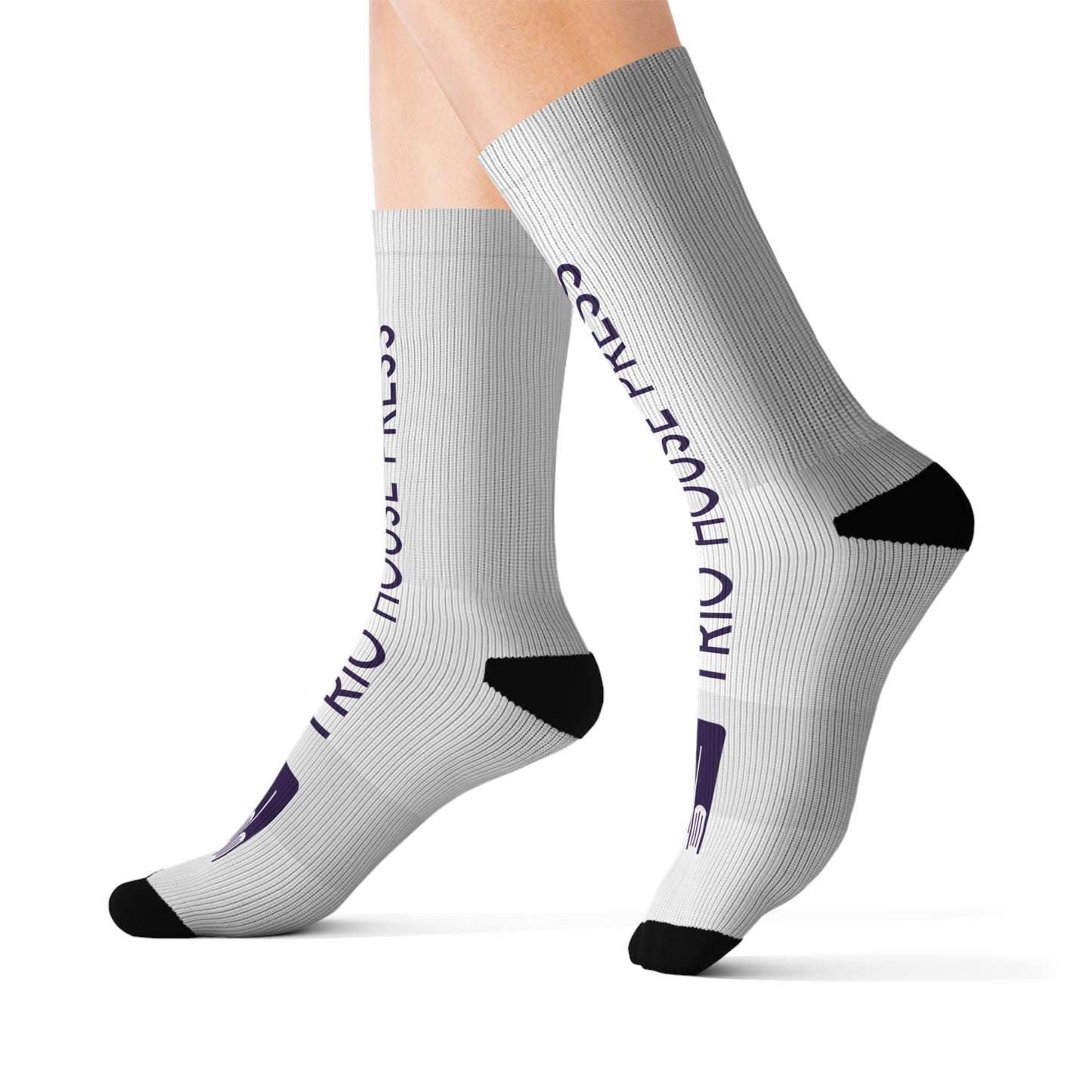Custom Sublimation Socks - Trio House Press Design
