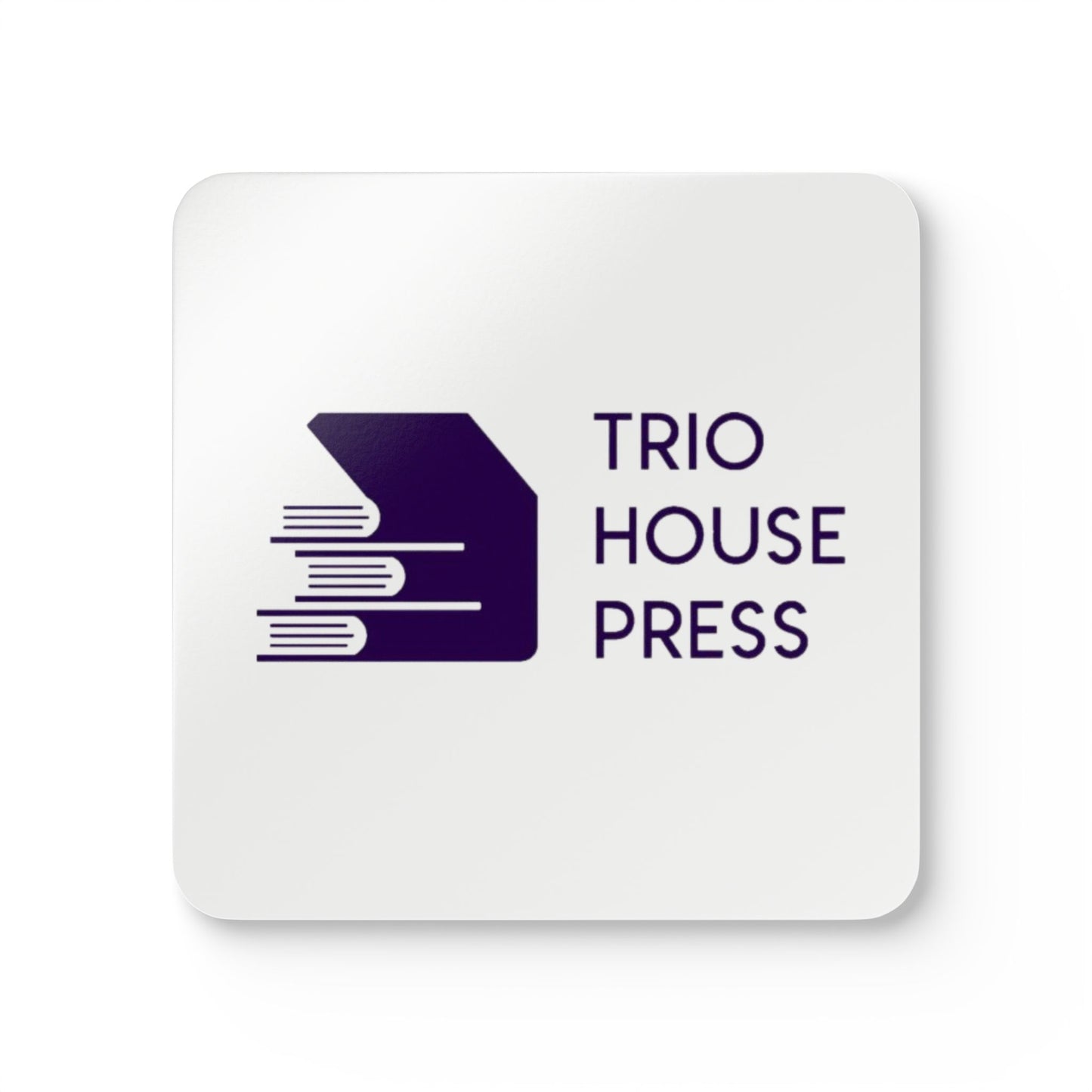 Trio House Press Corkwood Coaster Set - Stylish & Functional Drink Coasters