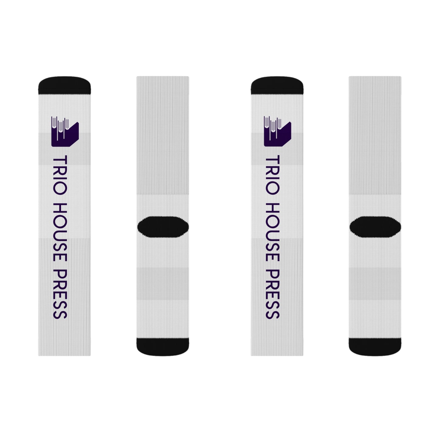 Custom Sublimation Socks - Trio House Press Design