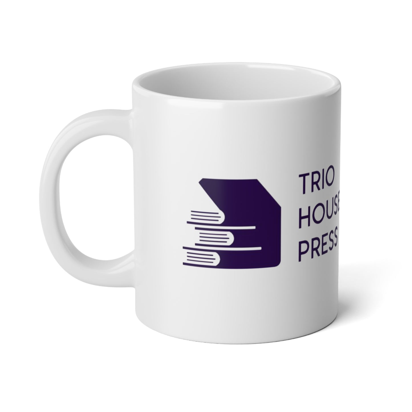 Trio House Press Jumbo Mug - 20oz Coffee/Tea Mug for Book Lovers