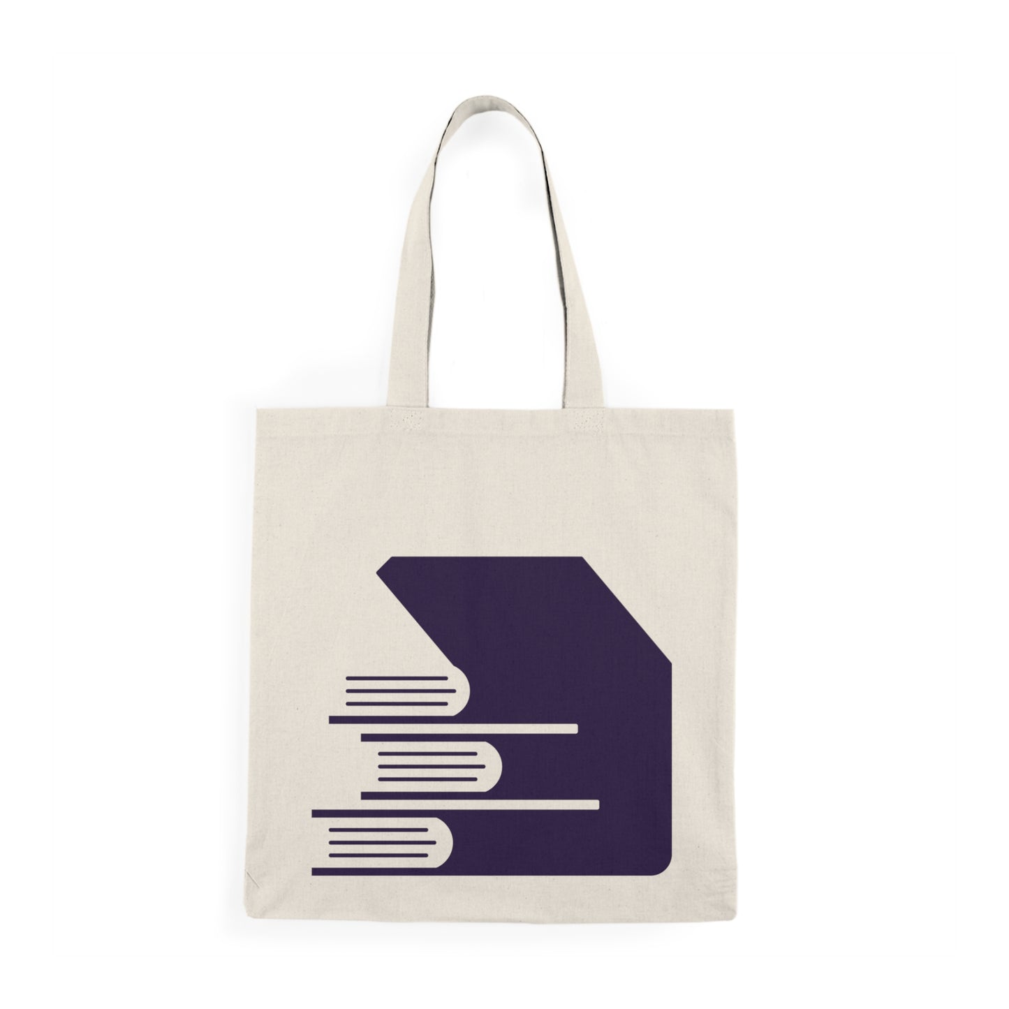 Chic Natural Tote Bag - Trio House Press Book Lover's Essential