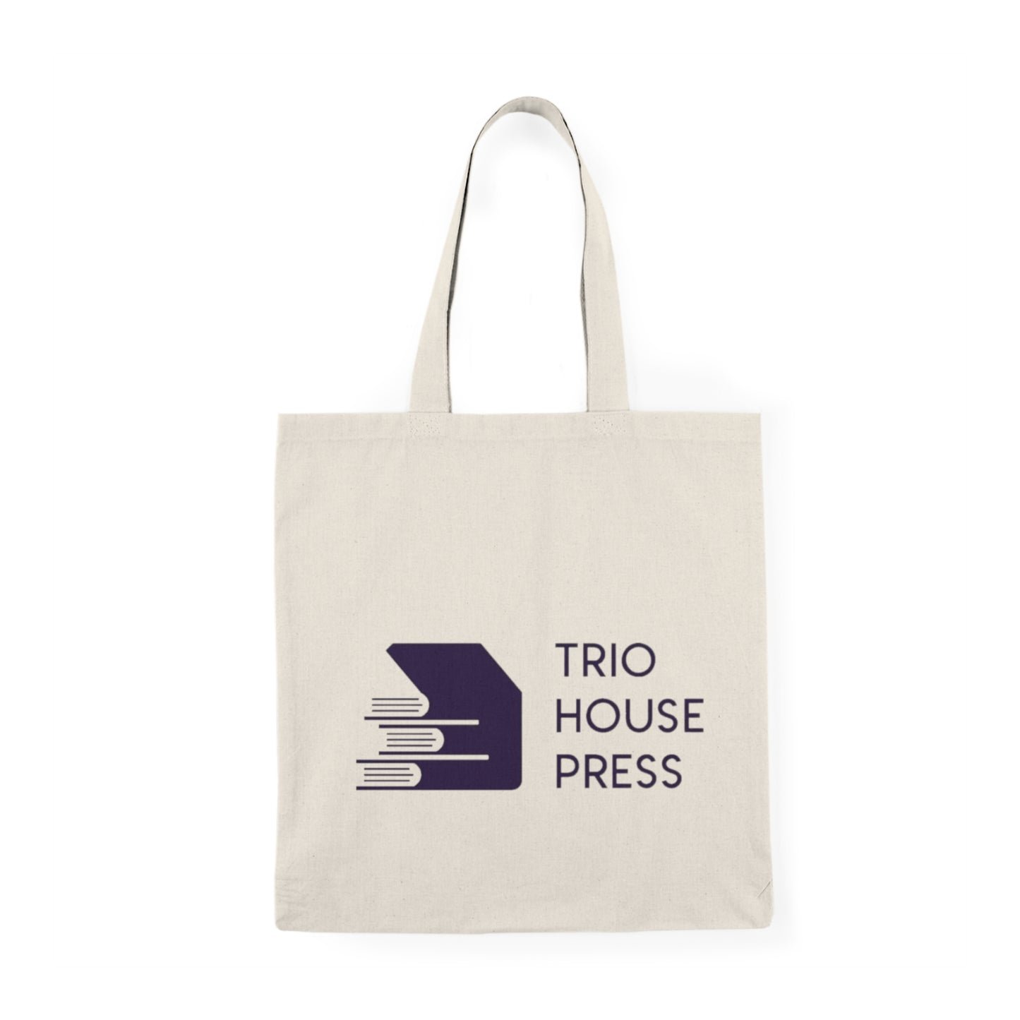 Chic Natural Tote Bag - Trio House Press Book Lover's Essential
