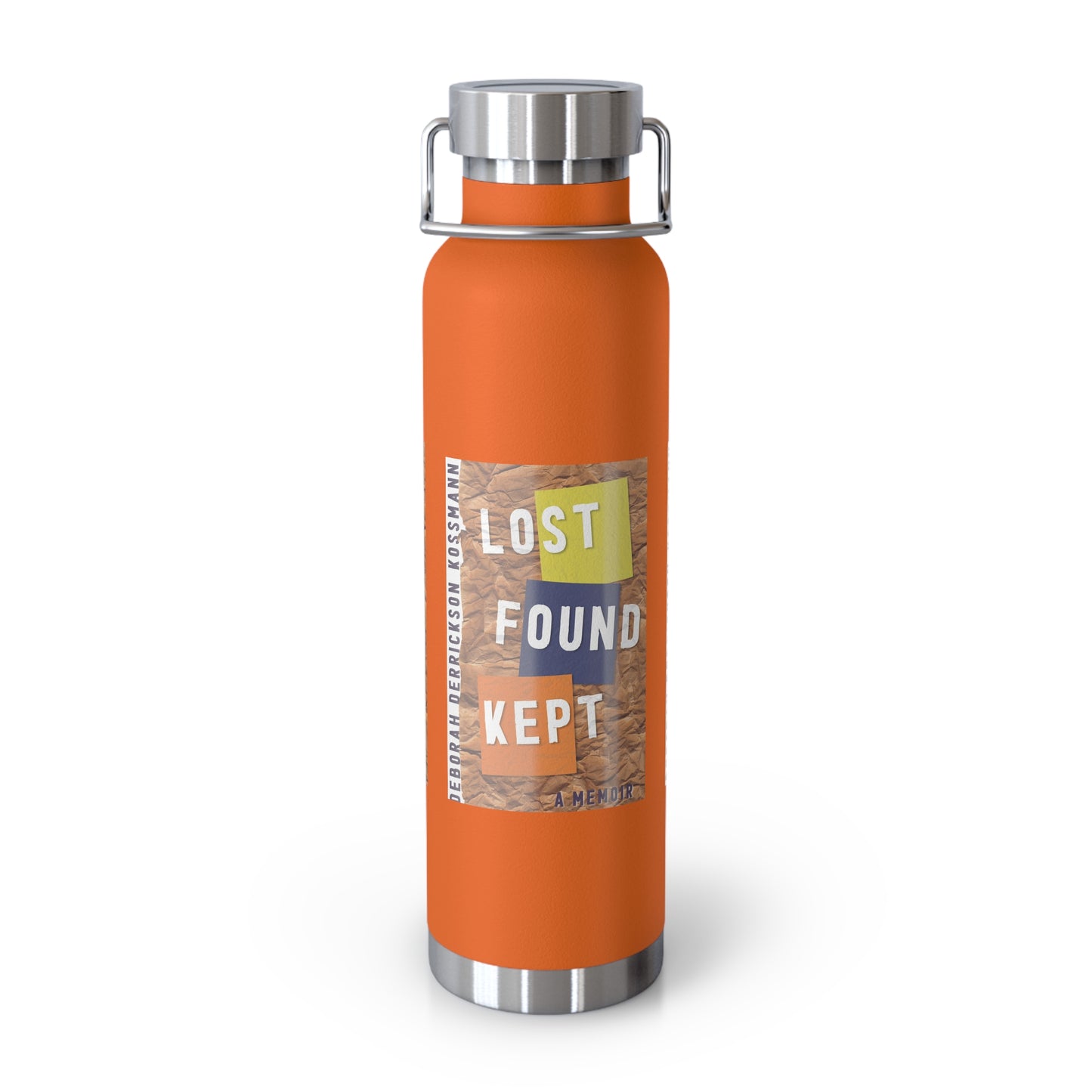 Lost Found Kept Copper Vacuum Insulated Bottle, 22oz