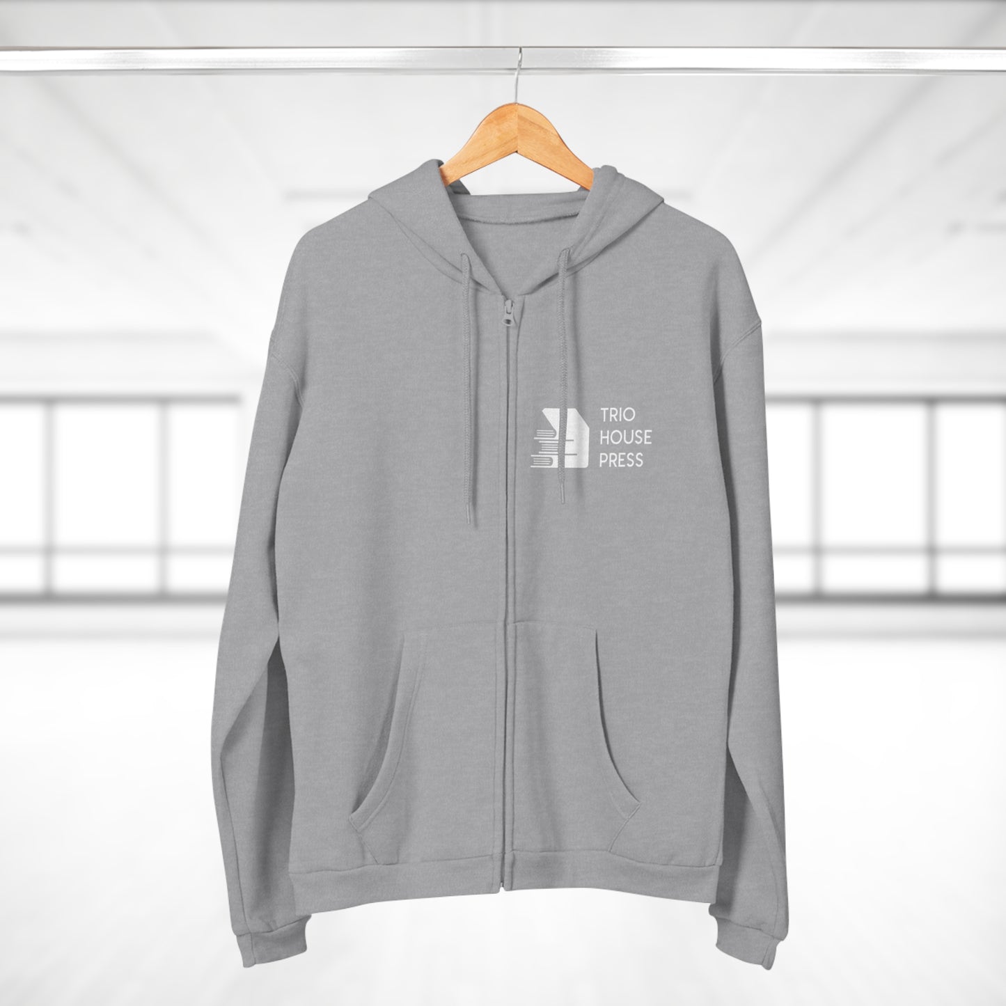 Chic Graphic Unisex Zip Hoodie for Cozy Days, Everyday Style, Gift for Book Lovers, Casual Wear, Comfortable Layering, Trendy Fashion