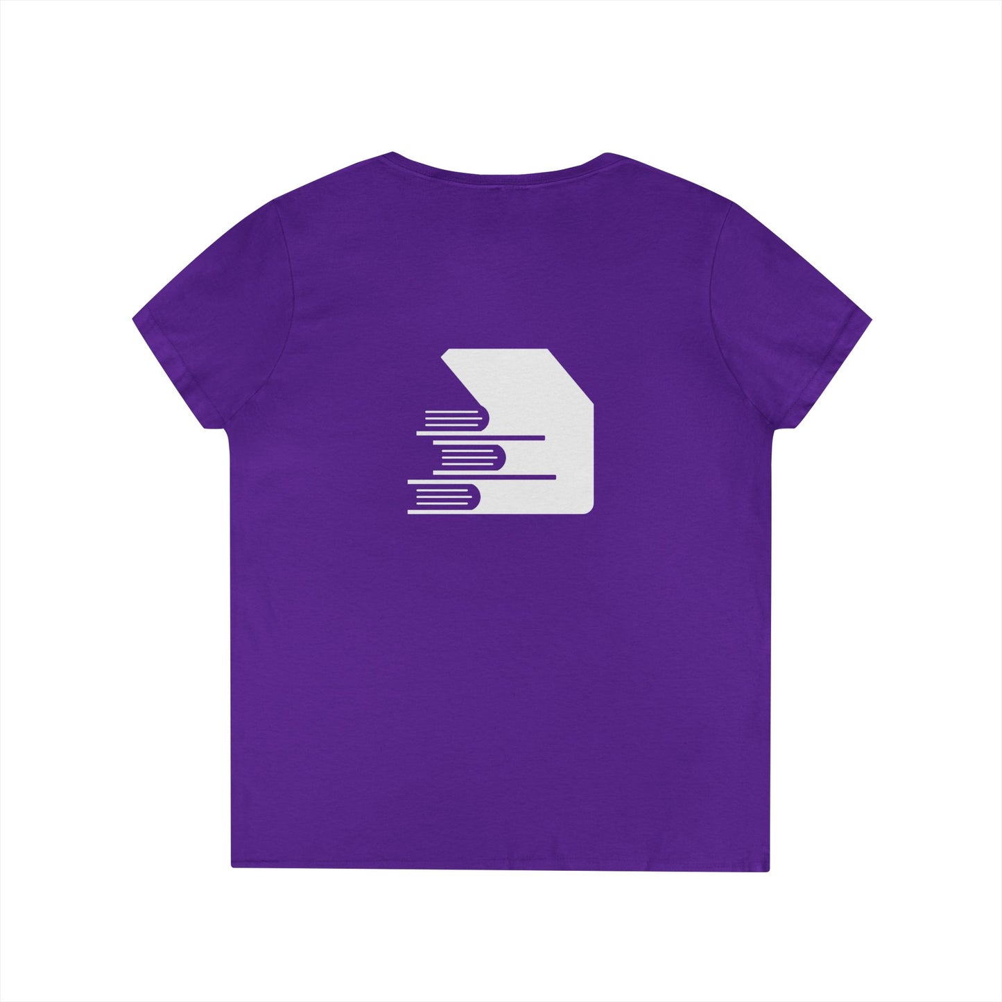 Trio House Press Logo Ladies V-Neck Tee