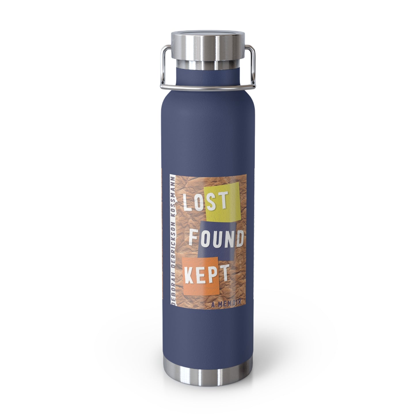 Lost Found Kept Copper Vacuum Insulated Bottle, 22oz