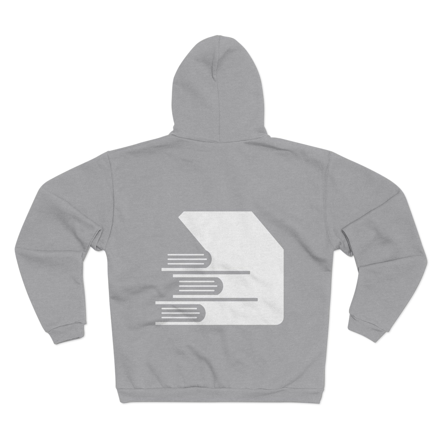 Chic Graphic Unisex Zip Hoodie for Cozy Days, Everyday Style, Gift for Book Lovers, Casual Wear, Comfortable Layering, Trendy Fashion