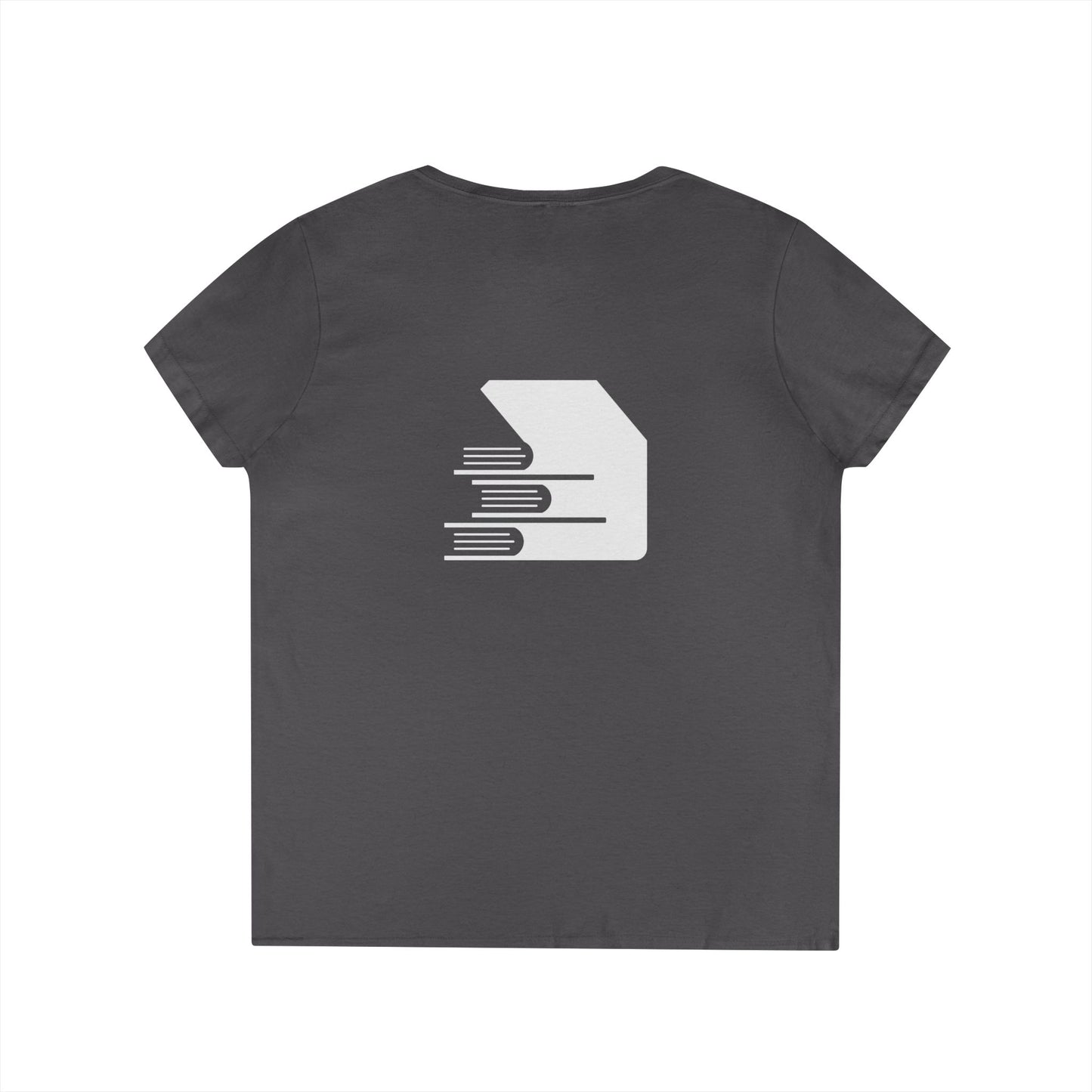 Trio House Press Logo Ladies V-Neck Tee