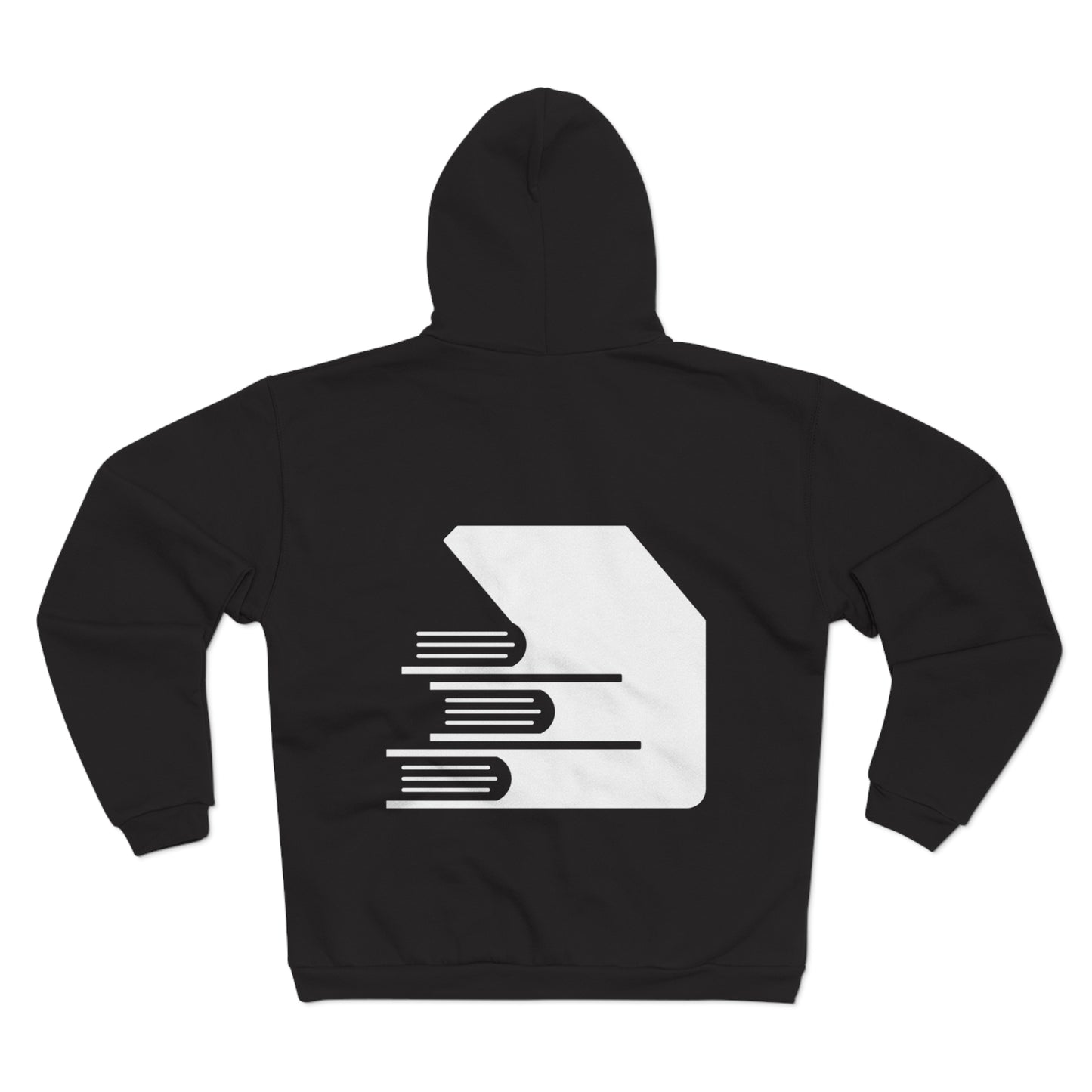 Chic Graphic Unisex Zip Hoodie for Cozy Days, Everyday Style, Gift for Book Lovers, Casual Wear, Comfortable Layering, Trendy Fashion