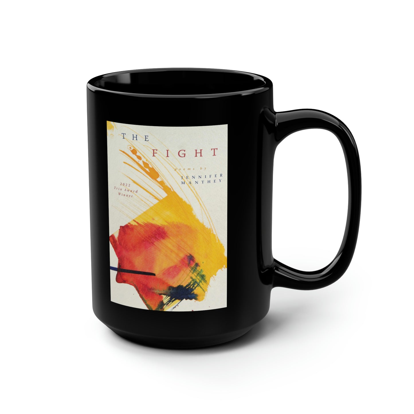 The Fight Black Mug, 15oz